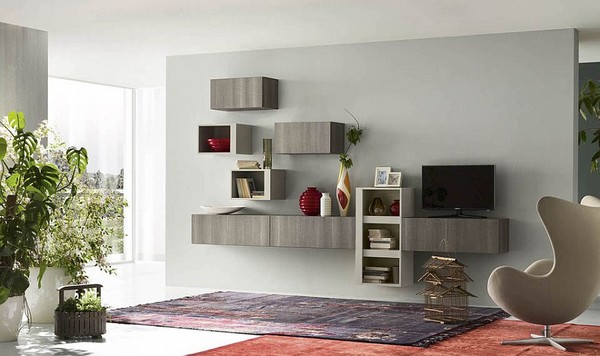 11 kệ treo tường sáng tạo cho không gian phòng khách 4 11 kệ treo tường sáng tạo cho không gian phòng khách 4